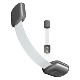 Baby Proofing Child Safety Locks (2 Pack) by Skyla Homes - The Safest, Quickest and Easiest 3M Adhesive Cabinet Latches, No Screws & Magnets, Multi-Purpose for Furniture, Kitchen, Ovens, Toilet Seats