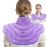 MORLIDEN Neck Heating Pad Microwavable for Shoulders, Warmer Wrap Microwave Heating Pad for Neck and Shoulders for Pain Relief (Purple)