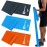 A AZURELIFE Resistance Bands,Professional Long Non-Latex Elastic Stretch Bands,Exercise Bands for Physical Therapy, Yoga, Pilates, Rehab, at-Home or The Gym Workouts, Strength Training