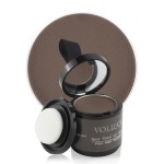 VOLLUCK Root Touch up Powder, Instant Hairline Powder for Thinning Areas and Gray Hair Coverage, Natural and Non-greasy Root Cover up for Women and Men (Medium Brown, 0.35 Ounce)