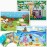HomeWorthy 20 Pack Disposable Placemats for Baby, 3 Design Pack Baby Eating Mat, 12 x 18 Sticky Kids Placemats, Toddler Placemat for Restaurants, Plastic Kids Placemat for Dining Table