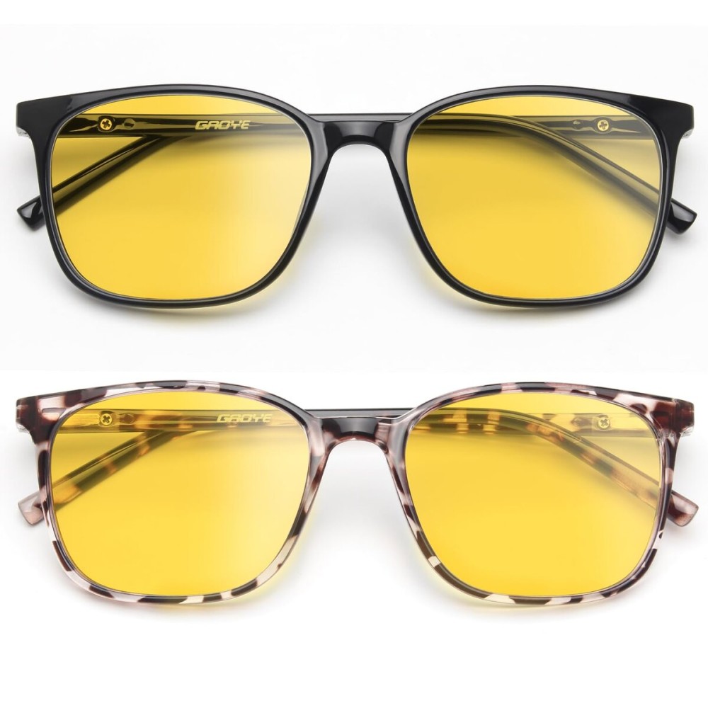 Gaoye Ultralight Blue Light Glasses for Women - Computer Protection Glasses for All Day Comfort - Anti UV Glare & Eyestrain