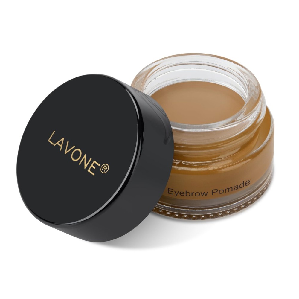 Eyebrow Pomade - Waterproof Brow Pomade for Long-lasting Results,Smudge Proof and Sweat Resistant Formula,Natural Eyebrow Makeup for All Skin Types and Tones - Gold Brown
