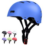 Skateboard Bike Helmet for Adults Women Men Youth Kids (2-3-5-8-14+ Years Boys Girls) - Lightweight Multi-Sport Adjustable Helmets for Bicycle Skateboard Scooter Skate Cycling