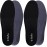 2 Pair-Insoles for Mens Memory Foam Shoe Inserts,Replacement Insoles for Work Boot Running Shoes-Shock Absorption and Cushion for Feet Relief,Comfort Inner Soles for Everyday Use Black 43EU/US10