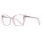JFXQDR Blue Light Blocking Glasses for Women, Oversized Trendy Cat Eye Computer Gaming Glasses Anti Glare & UV Glare RF6204 (Flesh Pink Cateye Frame)