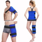 Koo-Care Extra Large Gel Ice Pack for Injuries Reusable Flexible Hot Cold Therapy Compress with Strap for Shoulder Rotator Cuff, Back, Hip, Shin - Knee Replacement Surgery Pain Relief XL 13 x 14.7