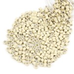 Vlasy 400Pcs 4mm Silicone Lined Micro Ring Beads for Hair Extensions 5Colors Apply (400Pcs Blonde)