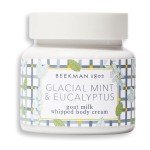 Beekman 1802 Whipped Body Cream - Moisturizes & Softens Skin with Goat Milk, Mango Seed Butter & Vitamin E - 8 oz - Glacial Mint & Eucalyptus