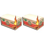 Lightning Nuggets N50VBOX Firestarters Box of Fire-Starting Nuggets, 50 Count,Tan- Pack of 2