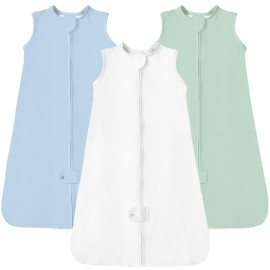 TotAha Baby Sleep Sack 15-18-24 Months Babies Wearable Blanket Buttery Soft Sleepsacks 2-way Zipper Light Sleeping Bag 0.5 TOG, 3-Pack