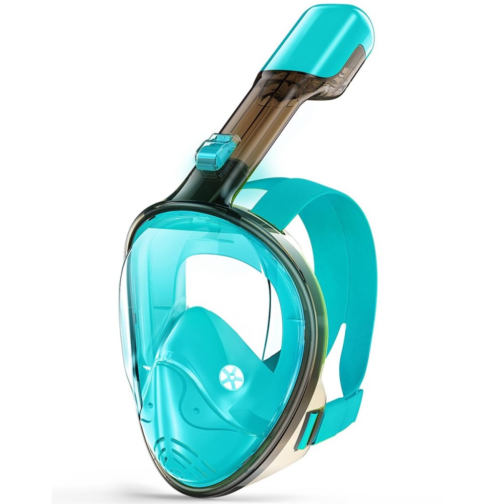 Greatever Full Face Snorkel Mask, Snorkeling Gear for Adults with Latest Dry Top Breathing System and Detachable Camera Mount, Snorkel Mask Adult, Snorkels Anti-Fog & Anti-Leak