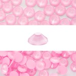 Novani 3000 Pieces Flatback Rhinestones Glass Round Gems Mocha Rose Crystals for Nail Art DIY Crafts Clothes Shoes,SS6,1.9-2.0mm