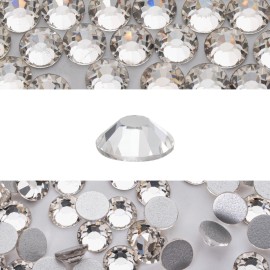 Novani 3000pcs Crystal Clear Rhinestones Flat Back Rhinestone Glass Diamonds Round Gems for Nail Art and Crafting Decorations,SS16,3.8-4.0mm