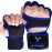 FITNESS FORCE Ventilated Weightlifting Gloves Workout Gloves for Men & Women with Built-in Wrist Wraps Fingerless Gym Gloves for Men Perfect for Exercise Fitness, Weight Lifting, Cross Training