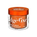KISS COLORS & CARE 24 Hour Maximum Hold Scented Edge Fixer, Biotin B7 Infused, All Hair Types, Non-Greasy Gel, No Flaking, 100 mL (3.38 US fl. oz.) - Orange Blossom Scent