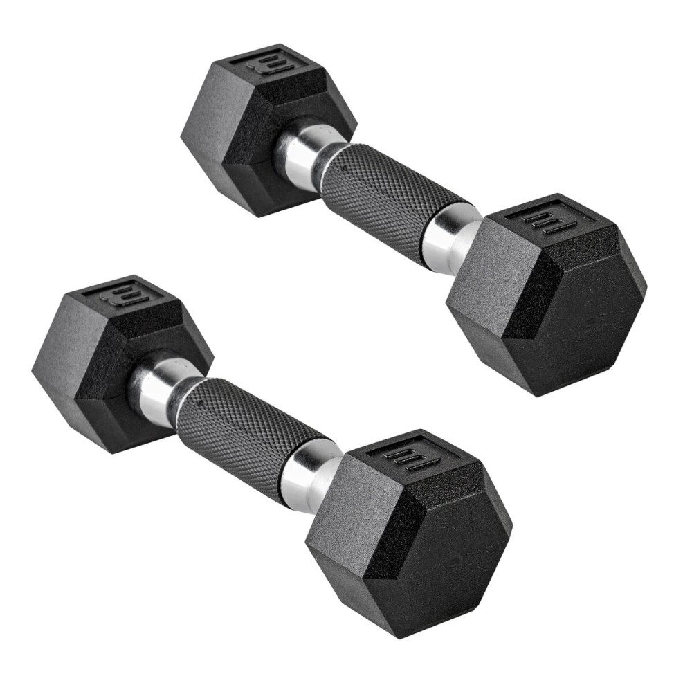 CAP Barbell Coated Dumbbell Weights with Padded Grip, Pair, 3 LBS