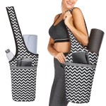 Ewedoos Yoga Mat Bag Yoga Bags Fits Most Mats Perfect Yoga Gifts with Large Storage Pockets Holds More Accessories