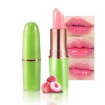 BINGBRUSH Aloe vera Color Changing Lipstick,Moisturizer Long Lasting Lip Care Magic Lip Gloss,Makeup Lipstick Set (1pc 09Peach, A-1pc)