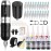 STIGMA Cordless Tattoo Gun Kit Complete with Pro Machine Pen, 1400 mAh Battery, 20 Tattoo Cartridge Needles, Ink Color Set, Full Tattoo Accessories STP35KITP802-5