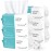 Disposable Face Towel 600 Count, Soft Cotton Facial Dry Wipes, Multi-Purpose for Skin Care, Makeup Remover, Face Wipes and Facial Cleansing
