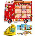 Potty Training Chart with 35 Stickers, 3 Reminder Stickers and Crown for Toddlers Boys and Girls - Potty Training Rewards for Kids - Fireman