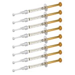 Opalescence 45% Syringes Teeth Whitening Gel - with PF - (8 Syringes) Refill Kit Carbamide Peroxide. Made by Ultradent, in Mint Flavor. Tooth Whitening 5359-4