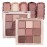 CAKAILA 9 Colors Colorful Eyeshadow Palette Makeup,Rose Gold Brown Nude Purple Matte Shimmer Neutral Eye Shadow Powder Palette,Naturing-Looking Long Lasting Waterproof