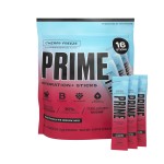 PRIME HYDRATION+ Sticks Cherry Freeze | Hydration Powder Single Serve Sticks | Electrolyte Powder On The Go | Low Sugar | Caffeine-Free | Vegan | 16 Sticks