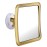 MIRRORVANA Fogless Shower Mirror for Shaving with Improved Suction and 360 Swivel - Unbreakable Fog Free Mirror for Men and Women - 6.3 x 6.3 (Gold)