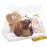 SUREHOME Cellophane Treat Bags 5x7 In 100 Pcs Individual Cookie Bags Small Plastic Clear Gift Bag with Ties for Gift Giving Birthday Party Favors Candy Snack Dessert Baked Goods Packaging