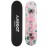 Amrgot Skateboards for Beginners,31 * 8 inches Complete Skateboards for Kids,Boys,Girls and Adults,7 Layer Maple Wood,Double Kick Deck Concave Standard and Tricks Skateboard (Flower)