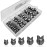 SANWEAL120PCS/200PCS Fishing Weights Sinkers - Premium Split ShotFishing Weights Sinkers - Round Removable Fishing Sinkers - 5/6 Sizes