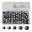 SANWEAL120PCS/200PCS Fishing Weights Sinkers - Premium Split ShotFishing Weights Sinkers - Round Removable Fishing Sinkers - 5/6 Sizes