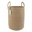 XUANGUO Cotton Rope Laundry Basket Hamper for Clothes Woven Storage Basket for Living Room Bedroom Boho Tall Rope Baskets for Blanket Toys Pillow Towels Baby Nursery Hamper Bin Large jute