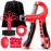 ALMAH Hand Grip Strengthener kit(5 Pack),Grip Strength Trainer,Forearm Workout Trainer Adjustable Grip Exercises,Finger Grip Strengthener,Finger Stretcher,Grip Ring & Stress Relief Ball with Carry Bag