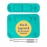 BUSY BABY Silicone Mat Bundle - 1 Original Mat Plus 1 Mini Mat, New Stronger Suction Cups, 6 Straps to Secure Baby Essentials and Keep Off The Floor, Baby Led Weaning, Wet Bag Included (Spearmint)