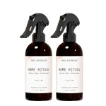 Muse Apothecary Home Ritual Active Odor Eliminator Spray - Furniture Deodorizer Spray & Bathroom Odor Eliminator for Home - Essential Oil Air Freshener - 4oz, Fresh Linen