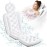 Full Body Bath Pillow for Bathtub, Thick Bathtub Cushion with Laundry Bag, Luxury Tub Pillow for Bath for Headrest Neck and Back Support White 51 x 16