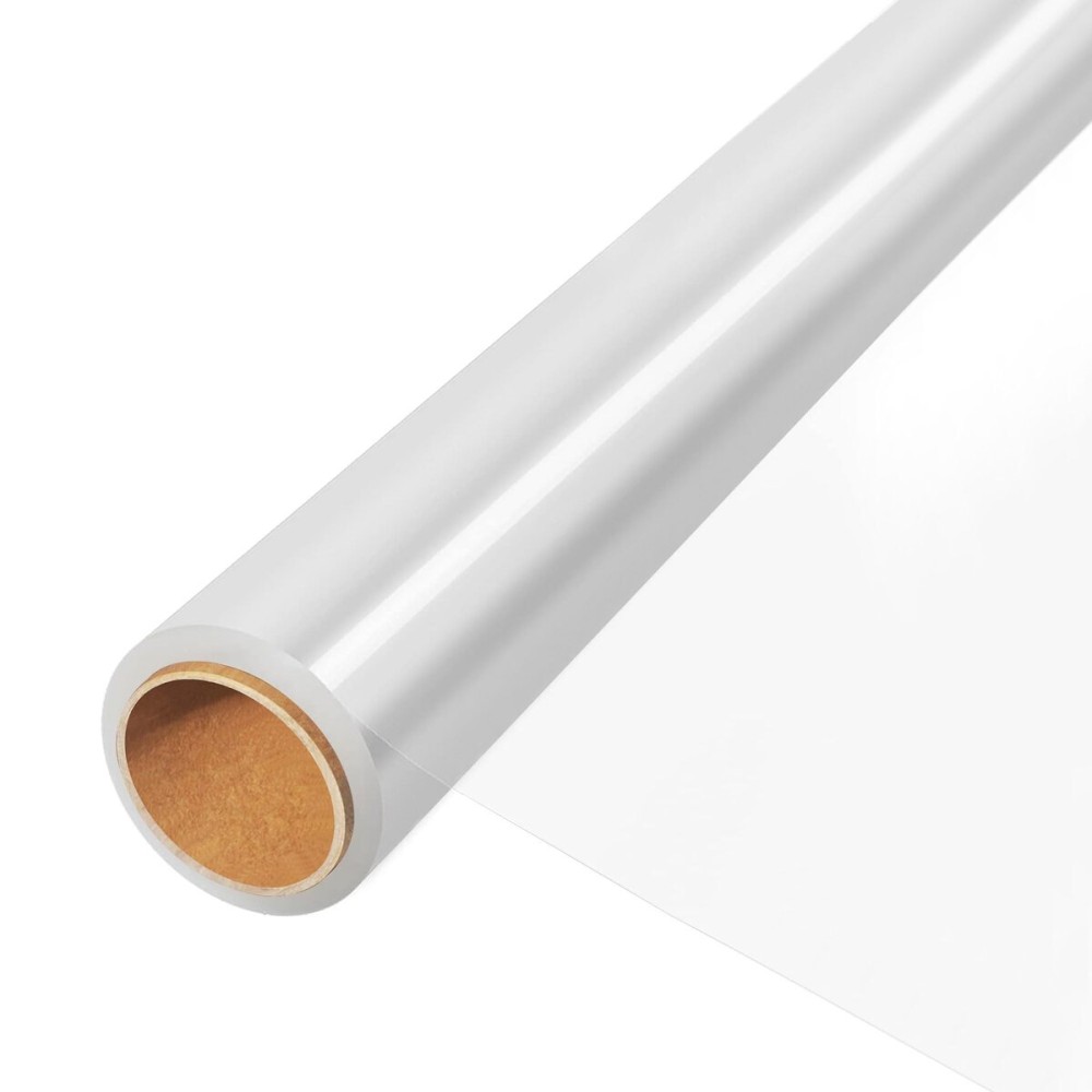 JOYIT 50\' Long X 17.5 Wide Clear Cellophane Wrap Roll - 3 Mil Thicker Cellophane Roll, Clear Bags for Gifts Baskets Wrap, Flower Arts Crafts Food Treats Wrapping