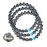 STCORPS7 Magnetic Bracelet Arthritis, Energy Healthy Jewelry, Therapy for Sleep, Crystal Bracelets Bring Luck, Prosperity and Happiness (3Pcs Hematite+Blue), 9.4 inch