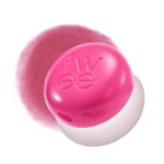 fwee Blurry Pudding Pot | Airbrushed Blush & Lip, Buildable & High Pigment, Long-lasting, Lightweight, Natural Soft Matte Finish, Satin Finish Blurring Blush - Cherry (Vibrant Pink) | 0.17 oz