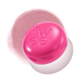 fwee Blurry Pudding Pot | Airbrushed Blush & Lip, Buildable & High Pigment, Long-lasting, Lightweight, Natural Soft Matte Finish, Satin Finish Blurring Blush - Baby (Soft Pink) | 0.17 oz