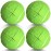 HPWFHPLF Precut Tennis Balls for Walkers, 4 PCS Heavy Duty Long Lasting Glide Balls - Precut for Easy Installation, Universal Felt Pads for Walker Legs & Furniture, Floor Protectors (Green)