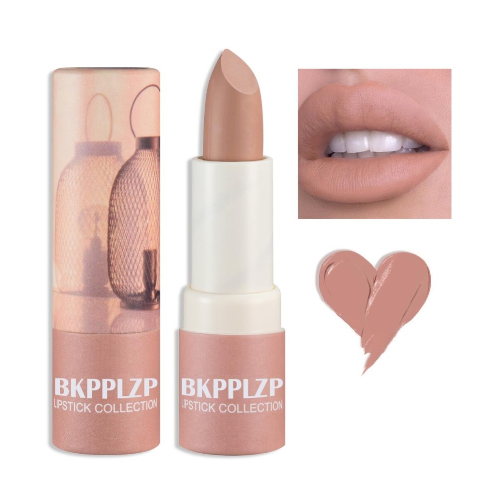 BKPPLZP 1 Pack Crystal Flower Jelly Lipstick,Magic Color Changing Lipstick,PH Clear Temperature Color Changing Lip Gloss,Lip Balm,Long Lasting Nourishing Moisturizing Lip Stick Set 02