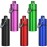 Small Pill Box,(5 Pack) Keychain Pill Holder Portable Mini Travel Pill Container Metal Case Bottle with Keyring