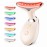 Neck Face Massager, 3-in-1 Portable Facial Massager, Face Sculpting Tool, at-Home Face Device for Skin Care(White)