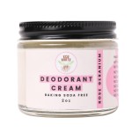 ECO ROOTS Natural Deodorant for Women & Men | Organic Deodorant Cream Non Aluminum | Baking Soda Free Healthy Deoderant for Body & Private Parts | All Vegan Pit Paste Zero Sweat | Rose Geranium Scent