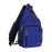 MOSISO Sling Backpack Bag, Crossbody Shoulder Bag Travel Hiking Daypack Chest Bag with Front Square Pocket&USB Charging Port, Royal Blue