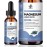 Magnesium Glycinate Liquid, Magnesium Complex Supplement with Omega3, L-Theanine and Vitamin for Calm, Sleep Support, Muscle Relief, Non GMO, Blueberry Flavor, 2 Fl Oz